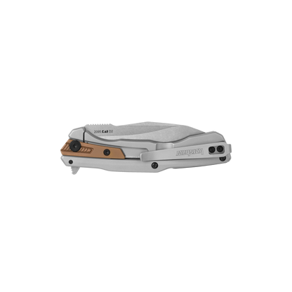 Kershaw Knives™ Endgame Frame Lock 2095 Stainless Steel and Black Glass-Filled Nylon D2 Carbon Steel Pocket Knife