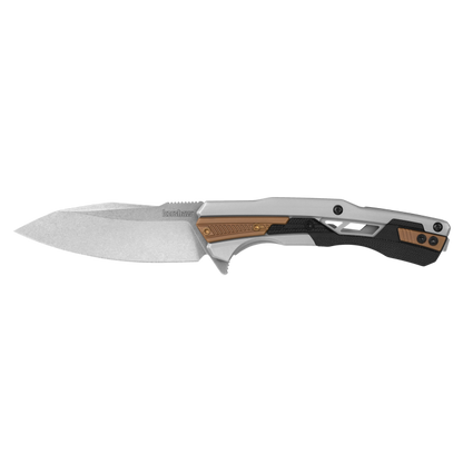 Kershaw Knives™ Endgame Frame Lock 2095 Stainless Steel and Black Glass-Filled Nylon D2 Carbon Steel Pocket Knife
