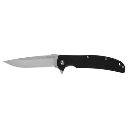 Kershaw Knives™ Chill Liner Lock 3410 Black G10 8Cr13MoV Stainless Steel Pocket Knife