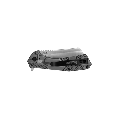 Kershaw Knives™ Static Frame Lock 3445 Gray Stainless Steel 8Cr13MoV Stainless Steel Pocket Knife