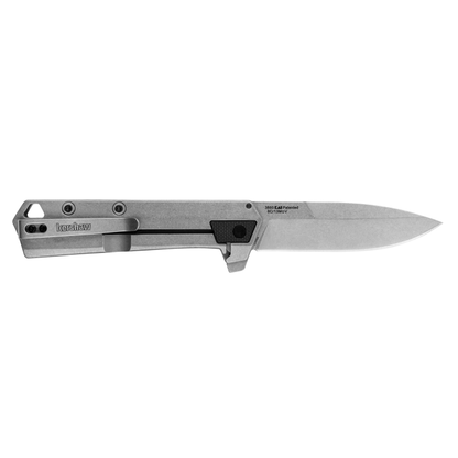 Kershaw Knives™ Oblivion Frame Lock 3860 Silver Stainless Steel 8Cr14MoV Stainless Steel Pocket Knife