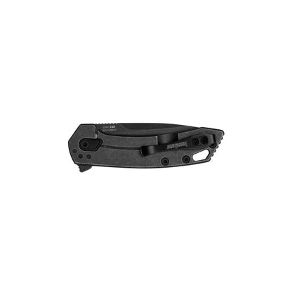 Kershaw Knives™ Radar Frame Lock 5560 Black Stonewashed Stainless Steel 8Cr13MoV Stainless Steel Pocket Knife