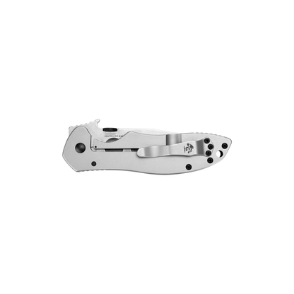 Kershaw Knives™ E-TRAIN Training Knife 6034TRAINER Blue G-10 & 410 Stainless Steel 3Cr13 Stainless Steel Pocket Knife
