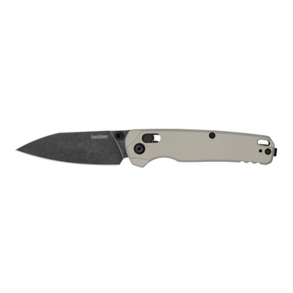 Kershaw Knives™ Bel Air Crossbar Lock 6105 Bright Nickel 6061-T6 Aluminum CPM Magnacut Stainless Steel Pocket Knife