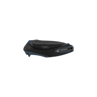 Kershaw Knives™ Natrix Sub-Frame Lock 7007CF Black Carbon Fiber and Blue G10 8Cr13MoV Stainless Steel Pocket Knife