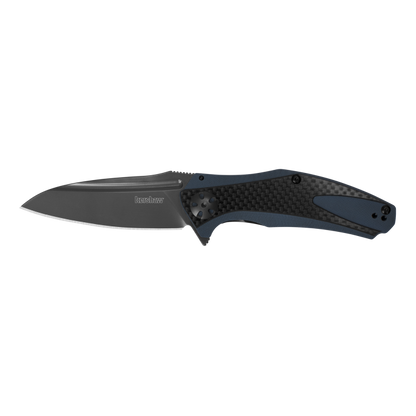 Kershaw Knives™ Natrix Sub-Frame Lock 7007CF Black Carbon Fiber and Blue G10 8Cr13MoV Stainless Steel Pocket Knife