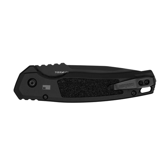 Kershaw Knives™ Launch 16 Auto 7105 Black Aluminum With Trac-Tec Inserts CPM M4 Carbon Steel Pocket Knife