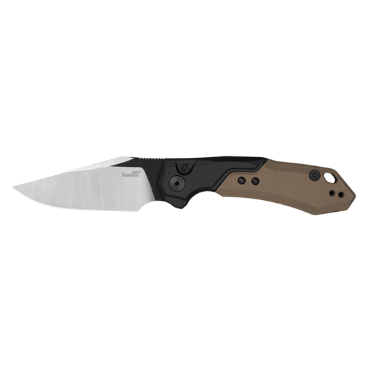 Kershaw Knives™ Launch 19 Auto 7851 Earth Brown & Black CPM 154 Stainless Steel Pocket Knife