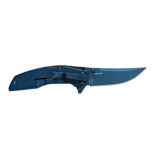 Kershaw Knives™ Outright Frame Lock 8320 Blue Stainless Steel and G10 8Cr13MoV Stainless Steel Pocket Knife