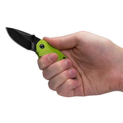 Kershaw Knives™ Shuffle Liner Lock 8700LIMEBW Lime GFN 8Cr13MoV Stainless Steel Pocket Knife