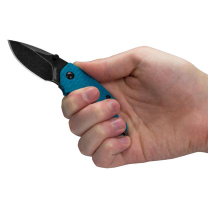 Kershaw Knives™ Shuffle Liner Lock 8700TEALBW Teal GFN 8Cr13MoV Stainless Steel Pocket Knife