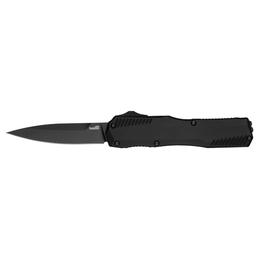 Kershaw Knives™ Livewire OTF 9000BLK Black 6061-T6 Aluminum CPM Magnacut Stainless Steel Pocket Knife