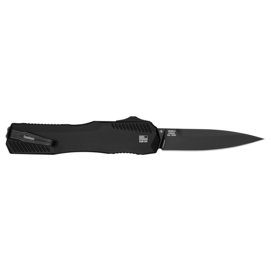 Kershaw Knives™ Livewire OTF 9000BLK Black 6061-T6 Aluminum CPM Magnacut Stainless Steel Pocket Knife