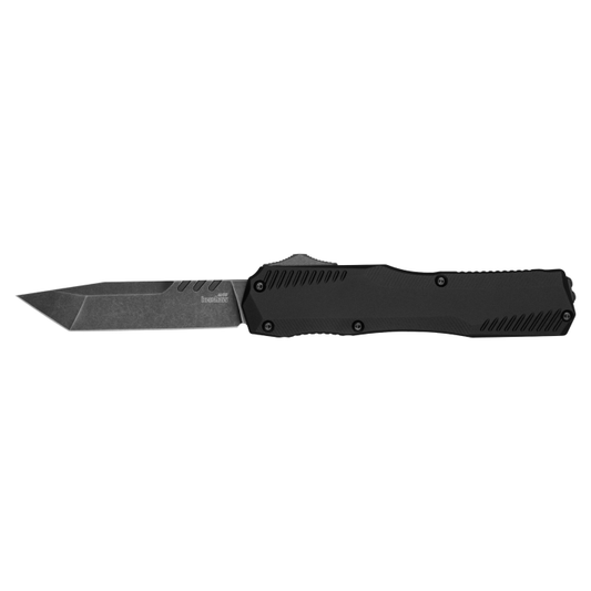 Kershaw Knives™ Livewire OTF 9000T Black 6061-T6 Aluminum CPM Magnacut Stainless Steel Pocket Knife