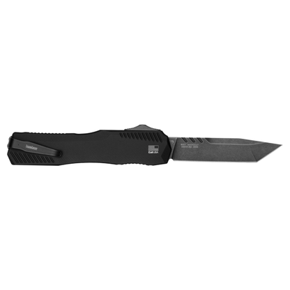 Kershaw Knives™ Livewire OTF 9000T Black 6061-T6 Aluminum CPM Magnacut Stainless Steel Pocket Knife