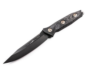 Microtech Knives, LLC™ SOCOM Alpha S/E Fixed Blade 113-1DLCCFS Black Carbon Fiber M390 Stainless Steel Knife