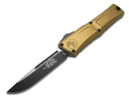 Microtech Knives, LLC™ Combat Troodon OTF 1143-1TA Tan Aluminum M390MK Stainless Steel Pocket Knife
