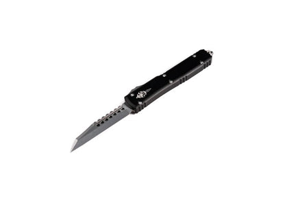 Microtech Knives, LLC™ Ultratech S/E OTF 119W-10 S Black Aluminum M390 Stainless Steel Pocket Knife