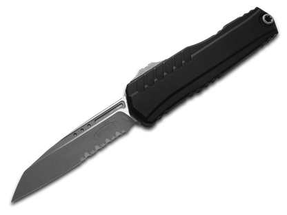 Microtech Knives, LLC™ Cypher II OTF 1241-11AP Black Aluminum M390MK Stainless Steel Pocket Knife