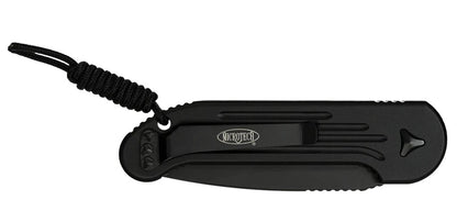 Microtech Knives, LLC™ LUDT Auto 135-1 T Black Aluminum Bohler M390 Stainless Steel Pocket Knife