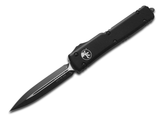 Microtech Knives, LLC™ UTX-70 OTF 147-1T Black Aluminum M390 Stainless Steel Pocket Knife
