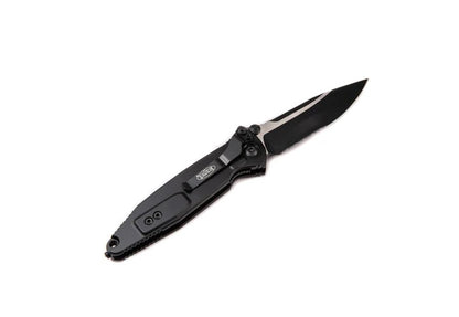 Microtech Knives, LLC™ SOCOM Elite S/E Liner Lock 160-2T Black Aluminum M390 Stainless Steel Pocket Knife