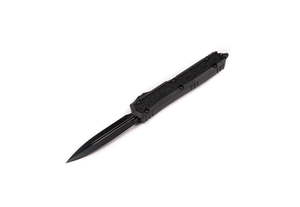 Microtech Knives, LLC™ Makora D/E OTF 206-1TS Black Aluminum Premium Stainless Steel Pocket Knife