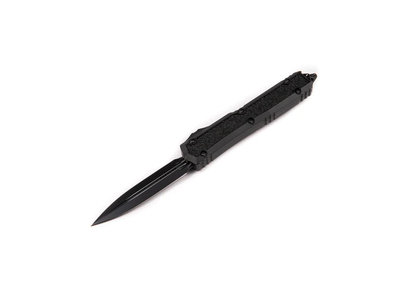 Microtech Knives, LLC™ Makora D/E OTF 206-1TS Black Aluminum Premium Stainless Steel Pocket Knife