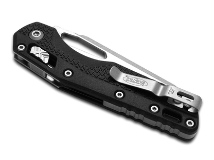 Microtech Knives, LLC™ MSI Crossbar Lock 210T-10PMBK Black Polymer M390MK Stainless Steel Pocket Knife