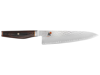 Miyabi Knives™ Gyutoh Chef's Knife 34073-203 Cocobolo Pakkawood MC63 Stainless Steel with a SG2 Micro-Carbide Core Knife