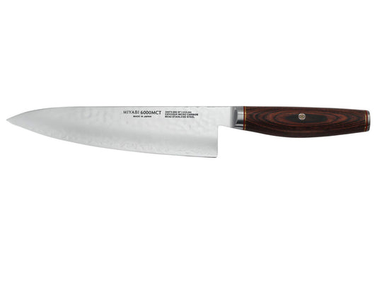Miyabi Knives™ Gyutoh Chef's Knife 34073-203 Cocobolo Pakkawood MC63 Stainless Steel with a SG2 Micro-Carbide Core Knife