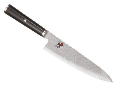 Miyabi Knives™ Gyutoh Chef's Knife 34183-203 Black Linen Micarta 64-layer Damascus Steel with VG10 Core Knife