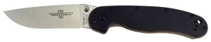 Ontario Knives™ RAT 1 Liner Lock 8848 Black Nylon 6 AUS-8 Stainless Steel Pocket Knife