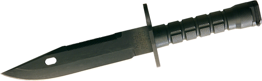 Ontario Knives™ M9 Survival Fixed Blade 6143 Black Kraton 420 Modified Stainless Steel Knife