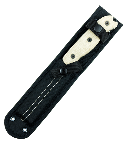 Ontario Knives™ TAK 1 Fixed Blade 8671 Tan Micarta 1075 Carbon Steel Knife