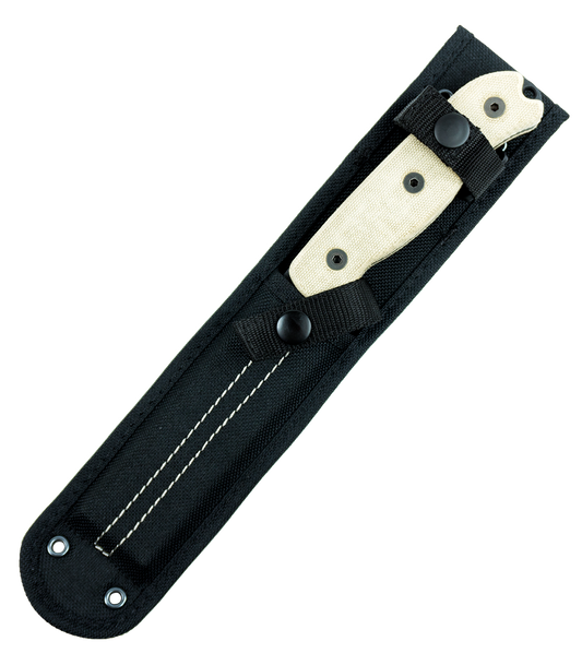 Ontario Knives™ TAK 1 Fixed Blade 8671 Tan Micarta 1075 Carbon Steel Knife