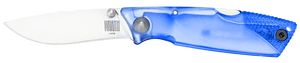Ontario Knives™ Wraith Lockback 8798SB Glacier Blue Translucent Plastic AUS-8 Stainless Steel Pocket Knife