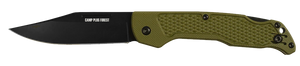 Ontario Knives™ Camp Plus EDC Lockback 4315 FOREST Forest Green GFN 420 Stainless Steel Pocket Knife