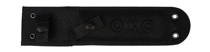 Ontario Knives™ Rat-3 Gobar Fixed Blade RAT-3 8660 Black Micarta Carbon Steel Knife