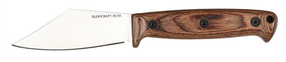 Ontario Knives™ Bushcraft Seax Fixed Blade 6300 Hardwood 420 Stainless Steel Knife
