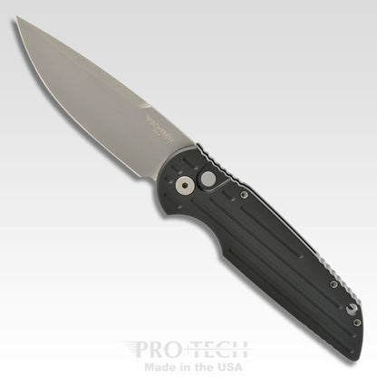 Pro-Tech Knives, LLC™ Tactical Response 3 Auto TR-3 Black 6061-T6 Aluminum 154CM Stainless Steel Pocket Knife