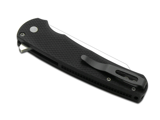 Pro-Tech Knives, LLC™ Malibu Button Lock 5205 Black 6061-T6 Aluminum CPM 20CV Stainless Steel Pocket Knife
