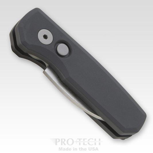 Pro-Tech Knives, LLC™ Runt 5 Auto R5301 Black 6061-t6 Aluminum MagnaCut Stainless Steel Pocket Knife