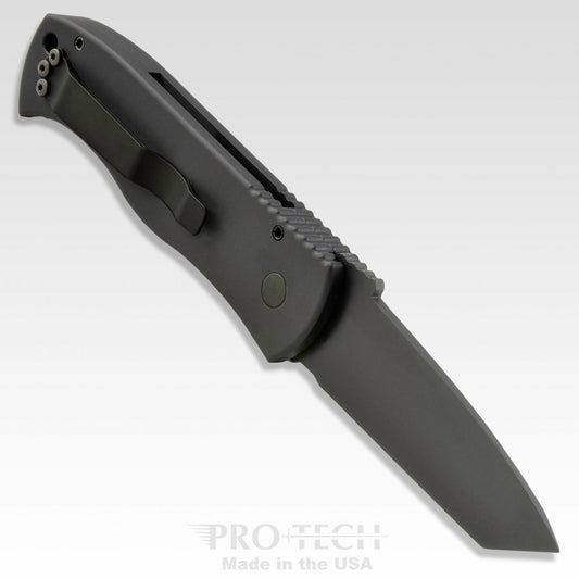 Pro-Tech Knives, LLC™ Emerson CQC7 Auto E7T Black 6061-T6 Aluminum 154CM Stainless Steel Pocket Knife