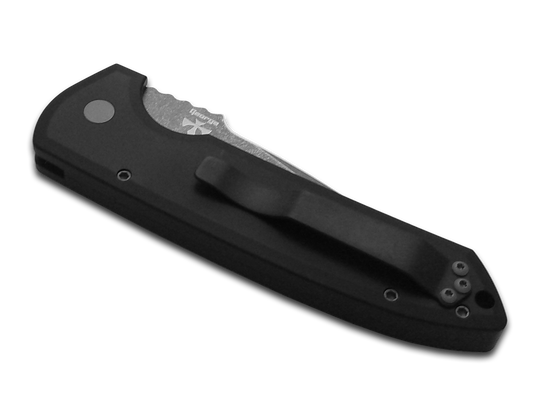 Pro-Tech Knives, LLC™ Rockeye Auto LG311 Black Aluminum CPM-S35VN Stainless Steel Pocket Knife