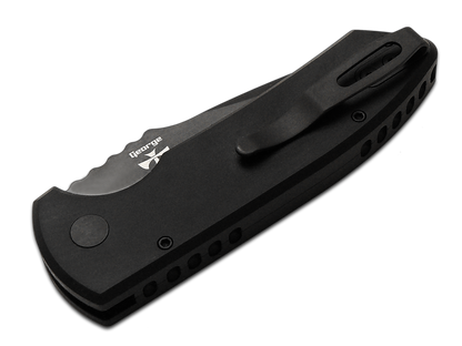 Pro-Tech Knives, LLC™ Short Bladed Rockeye Auto LG403 SBR Black 6061-T6 Aluminum CPM S35VN Stainless Steel Pocket Knife