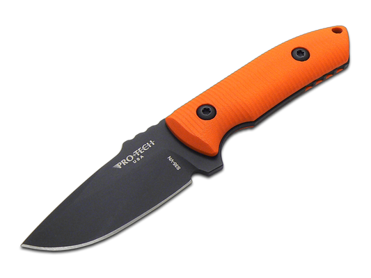 Pro-Tech Knives, LLC™ SBR Fixed Blade LG511-ORANGE Orange G10 CPM S35VN Stainless Steel Knife