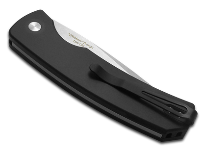Pro-Tech Knives, LLC™ Magic 2 M2601 Black 6061-T6 Aluminum 154CM Stainless Steel Pocket Knife