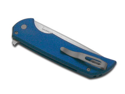 Pro-Tech Knives, LLC™ Mordax Button Lock MX101-BLUE Blue Aluminum CPM-Magnacut Stainless Steel Pocket Knife