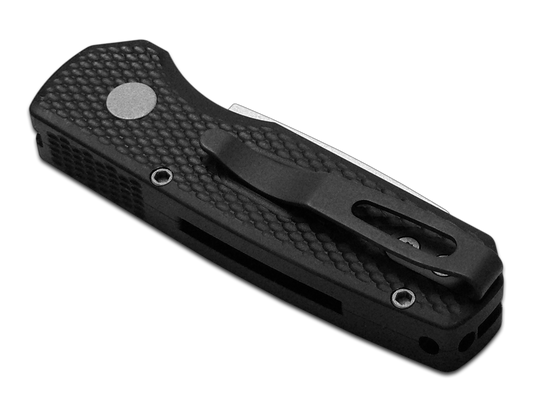 Pro-Tech Knives, LLC™ Runt 5 Auto R5205-BLACK Black 6061-T6 Aluminum CPM 20CV Stainless Steel Pocket Knife